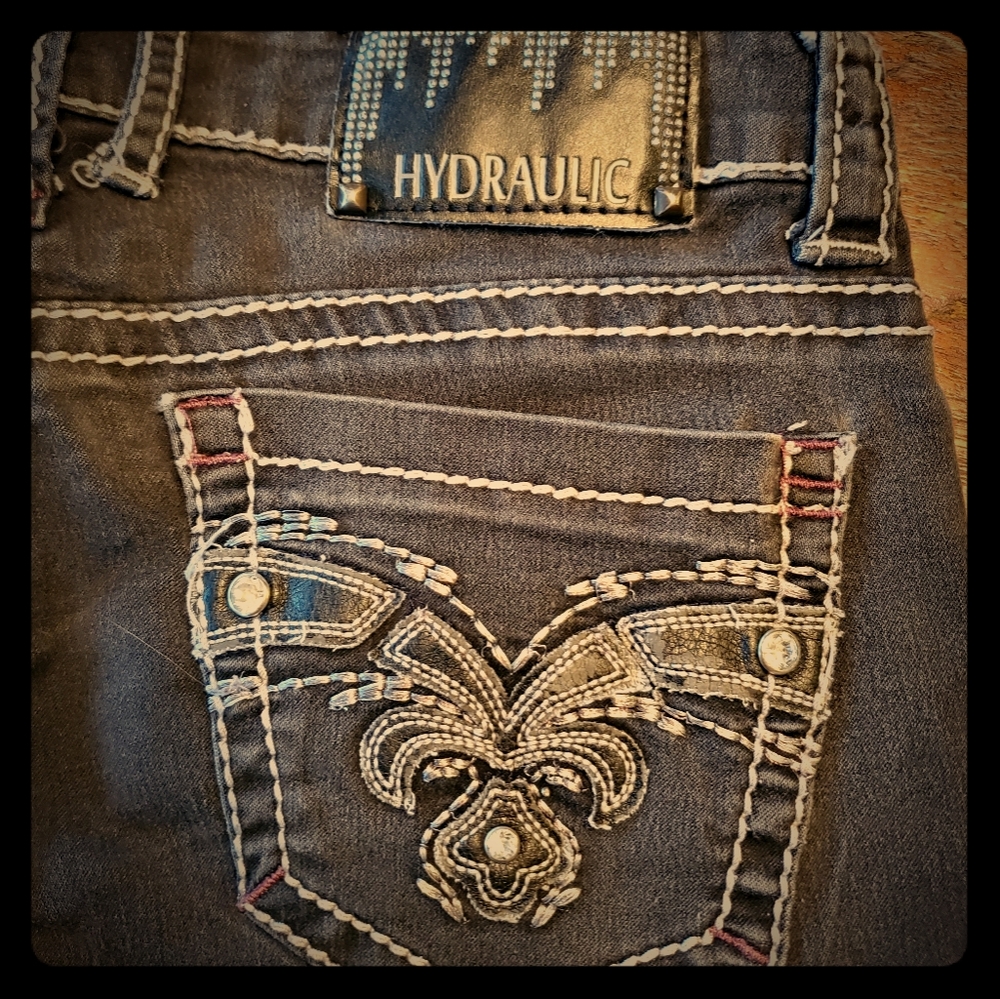 Hydraulic Skinny Jeans